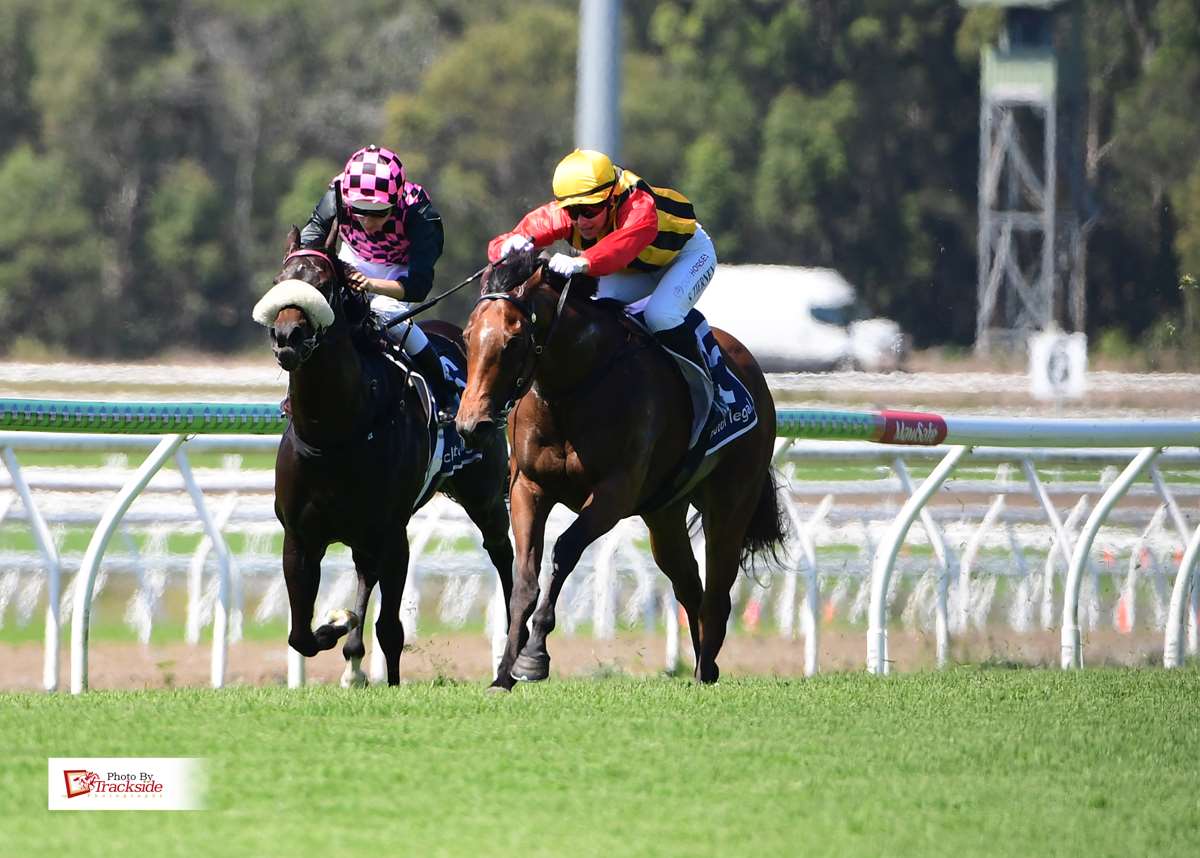 Another Champers overcomes gate drama to spearhead double