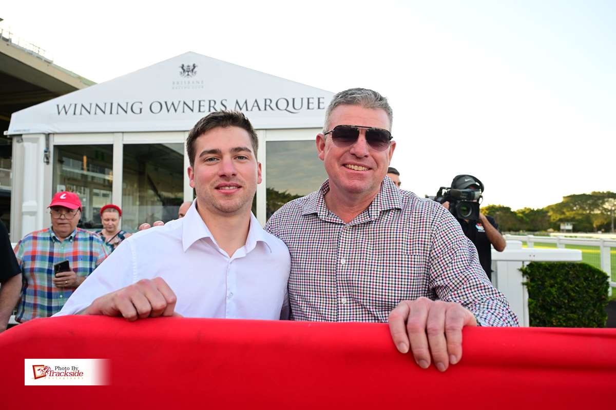 New training combination celebrates ‘precious’ first win